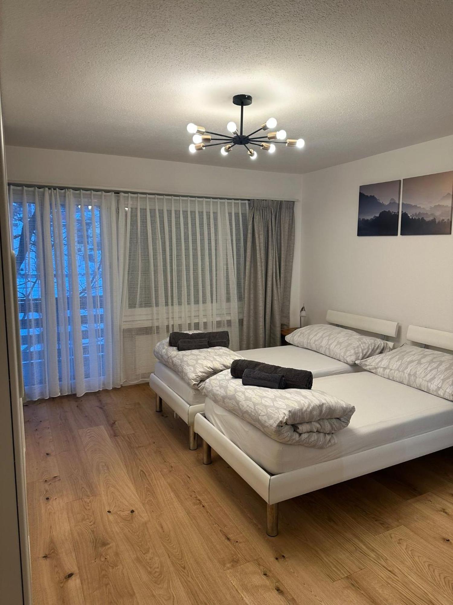 Апартаменты Haus Pramalinis Давос Экстерьер фото